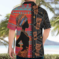 Happy International Women's Day Hawaiian Shirt African Women With Ethnic Pattern