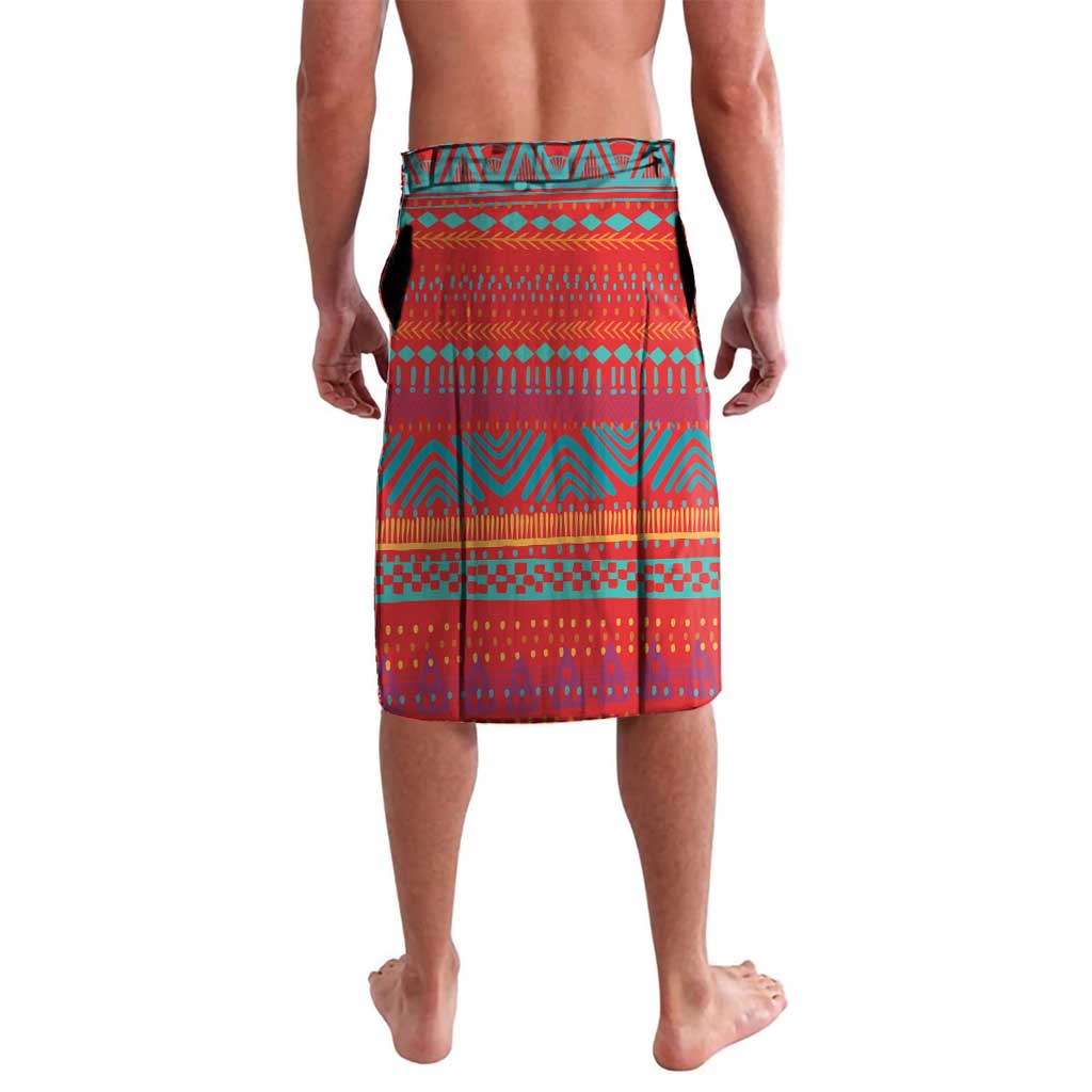 Happy International Women's Day Lavalava African Women With Ethnic Pattern