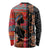 Happy International Women's Day Long Sleeve Shirt African Women With Ethnic Pattern
