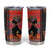 Happy International Women's Day Tumbler Cup African Women With Ethnic Pattern - Wonder Print Shop