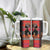 Happy International Women's Day Tumbler With Handle African Women With Ethnic Pattern - Wonder Print Shop