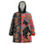 Happy International Women's Day Wearable Blanket Hoodie African Women With Ethnic Pattern - Wonder Print Shop