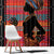 Happy International Women's Day Window Curtain African Women With Ethnic Pattern - Wonder Print Shop