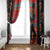 Happy International Women's Day Window Curtain African Women With Ethnic Pattern - Wonder Print Shop