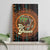 Black Girl Power Canvas Wall Art Happy International Women's Day