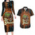 Black Girl Power Couples Matching Long Sleeve Bodycon Dress and Hawaiian Shirt Happy International Women's Day