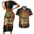 Black Girl Power Couples Matching Short Sleeve Bodycon Dress and Hawaiian Shirt Happy International Women's Day