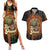 Black Girl Power Couples Matching Summer Maxi Dress and Hawaiian Shirt Happy International Women's Day