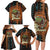 Black Girl Power Family Matching Long Sleeve Bodycon Dress and Hawaiian Shirt Happy International Women's Day