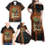 Black Girl Power Family Matching Off Shoulder Maxi Dress and Hawaiian Shirt Happy International Women's Day