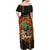 Black Girl Power Family Matching Off Shoulder Maxi Dress and Hawaiian Shirt Happy International Women's Day