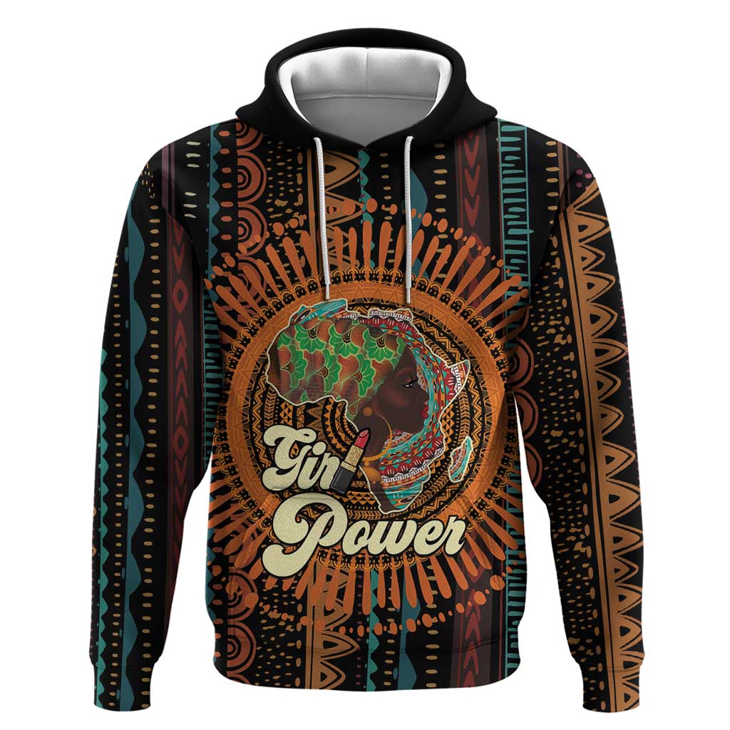 Black Girl Power Hoodie Happy International Women's Day