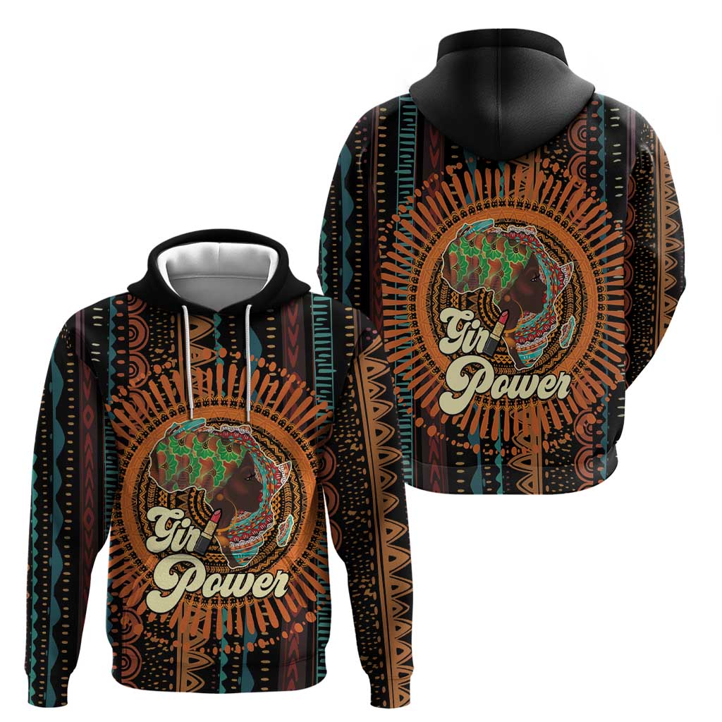 Black Girl Power Hoodie Happy International Women's Day