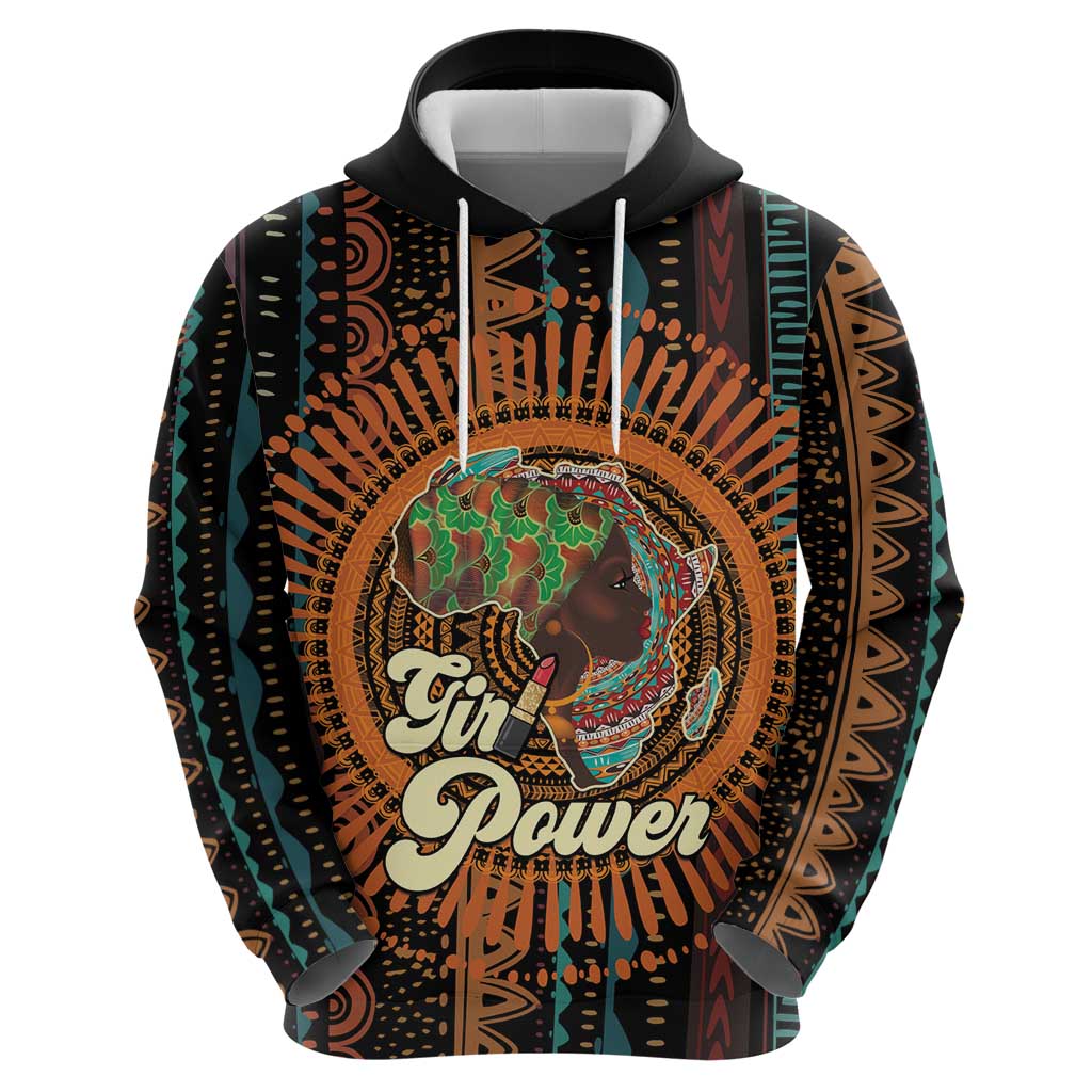 Black Girl Power Hoodie Happy International Women's Day