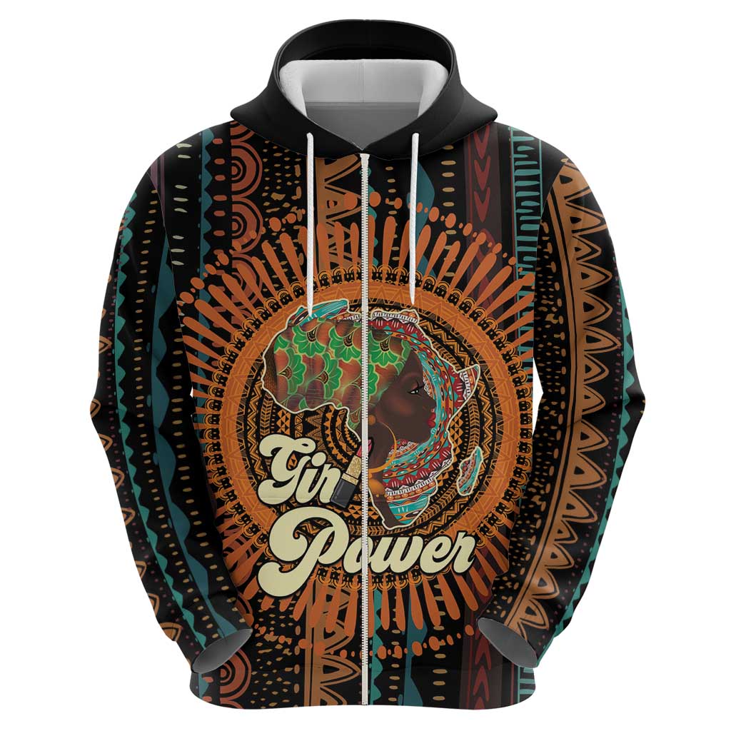Black Girl Power Hoodie Happy International Women's Day