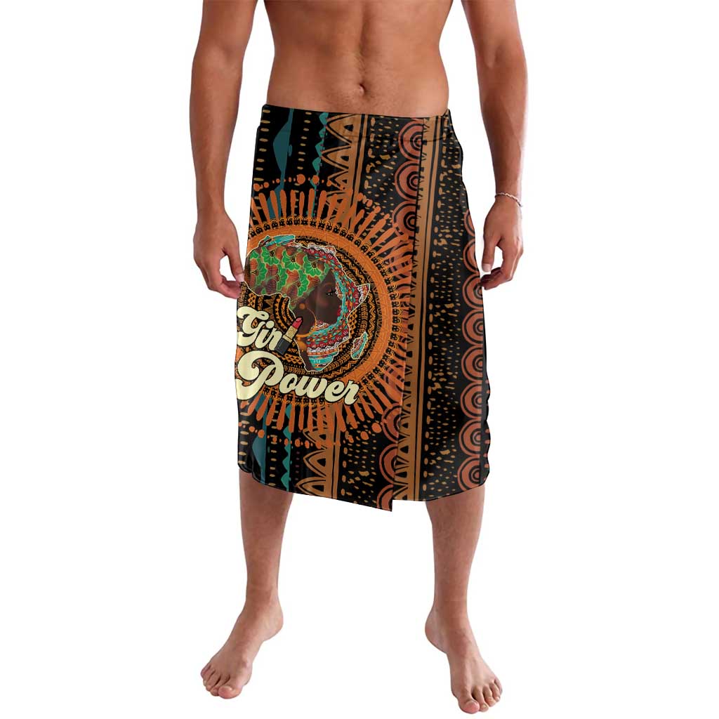 Black Girl Power Lavalava Happy International Women's Day
