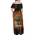 Black Girl Power Off Shoulder Maxi Dress Happy International Women's Day