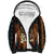 Black Girl Power Sherpa Hoodie Happy International Women's Day - Wonder Print Shop