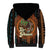 Black Girl Power Sherpa Hoodie Happy International Women's Day - Wonder Print Shop