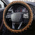 Black Girl Power Steering Wheel Cover Happy International Women's Day - Wonder Print Shop