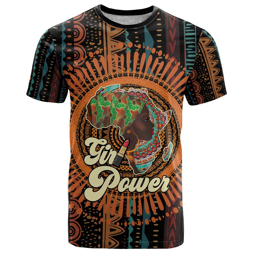 Black Girl Power T Shirt Happy International Women's Day - Wonder Print Shop