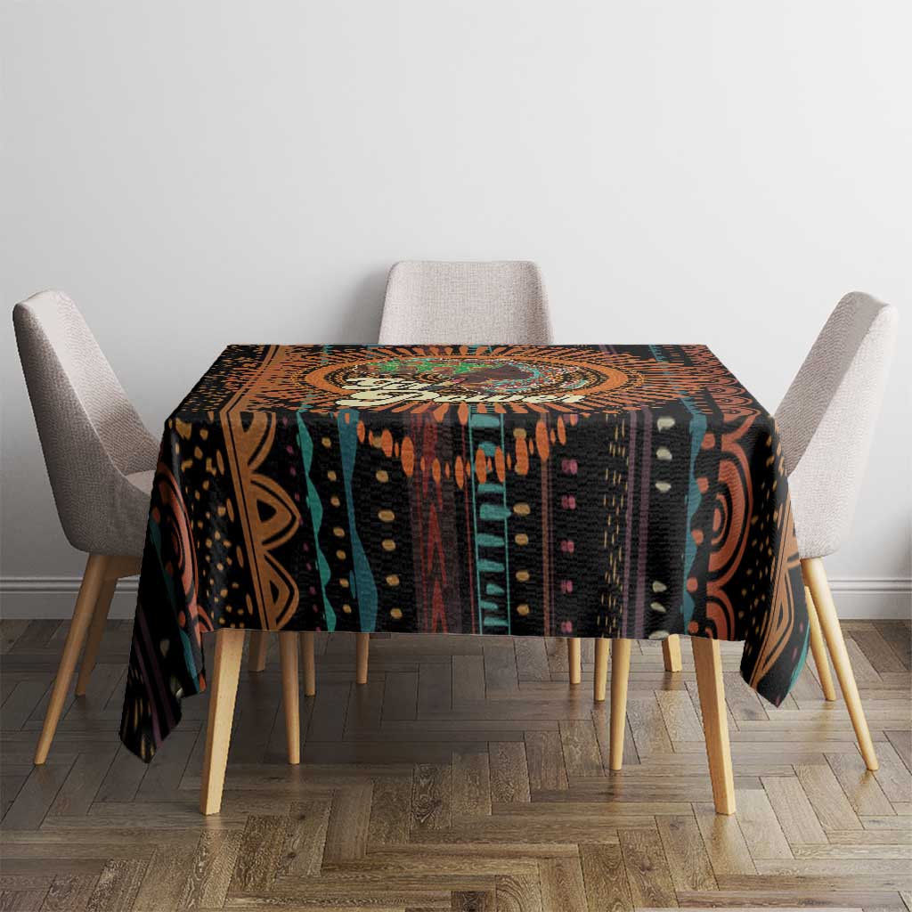 Black Girl Power Tablecloth Happy International Women's Day - Wonder Print Shop