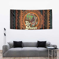 Black Girl Power Tapestry Happy International Women's Day - Wonder Print Shop