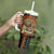 Black Girl Power Tumbler With Handle Happy International Women's Day - Wonder Print Shop