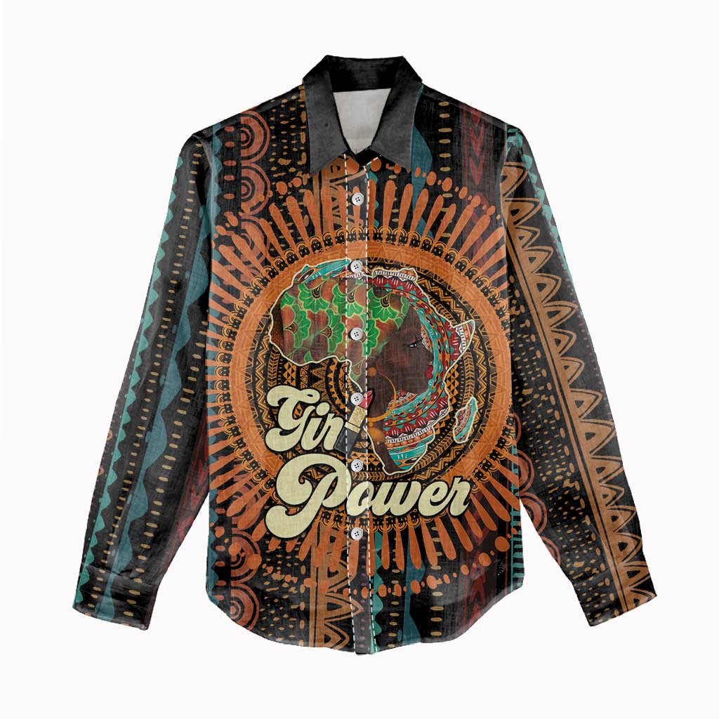 Black Girl Power Women Casual Shirt Happy International Women's Day - Wonder Print Shop