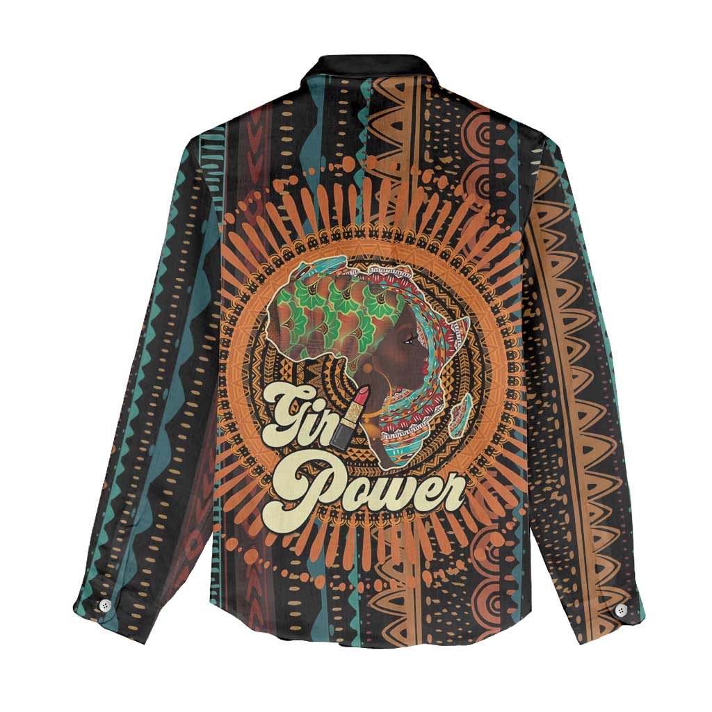 Black Girl Power Women Casual Shirt Happy International Women's Day - Wonder Print Shop