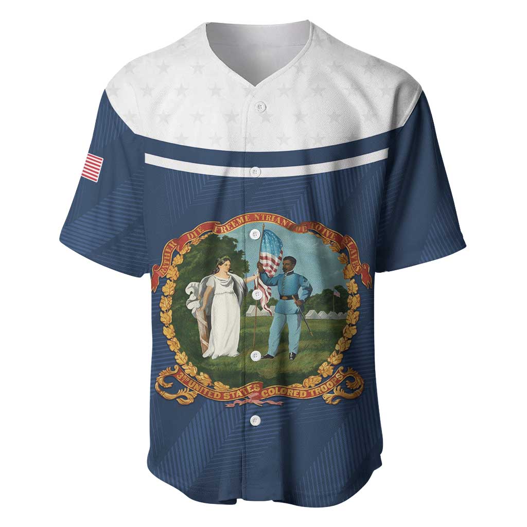 Personalized 3rd United States Colored Troops Baseball Jersey E Pluribus Unum - Wonder Print Shop