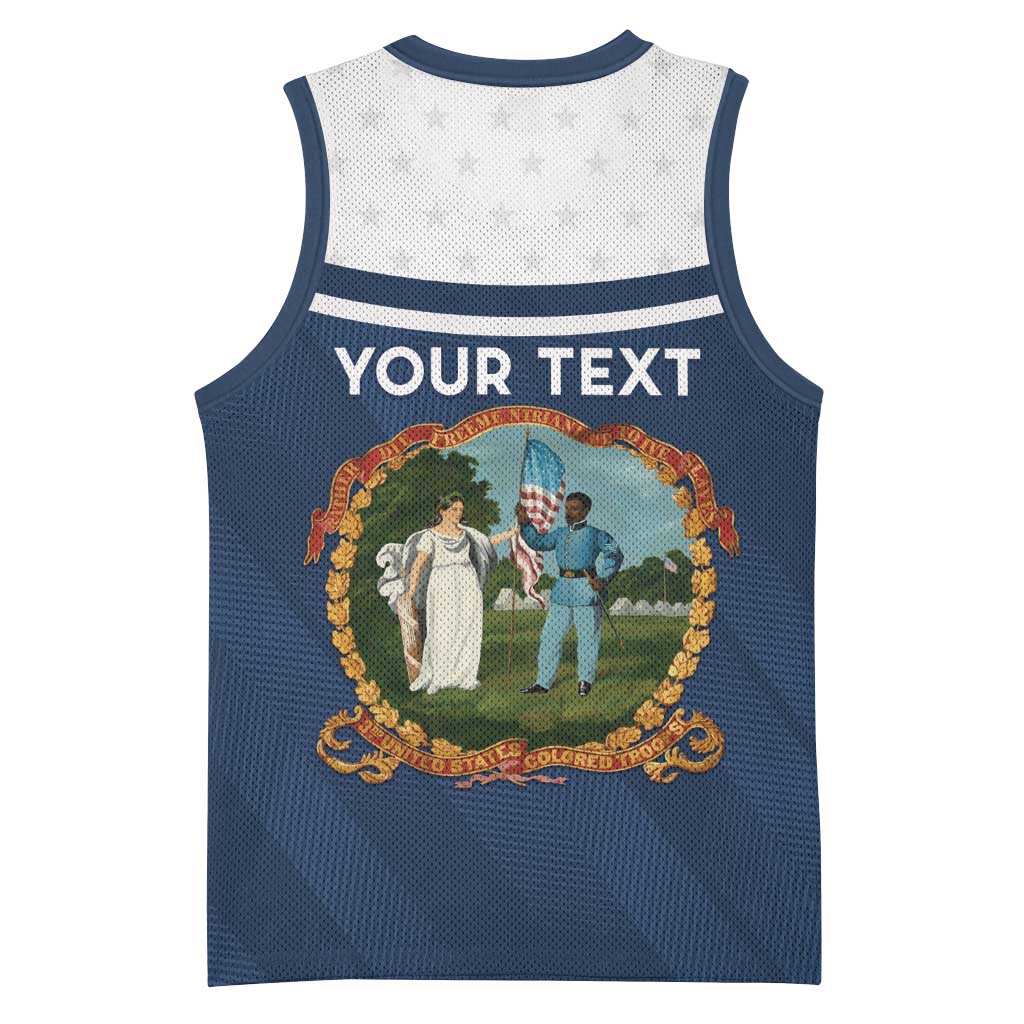 Personalized 3rd United States Colored Troops Basketball Jersey E Pluribus Unum - Wonder Print Shop