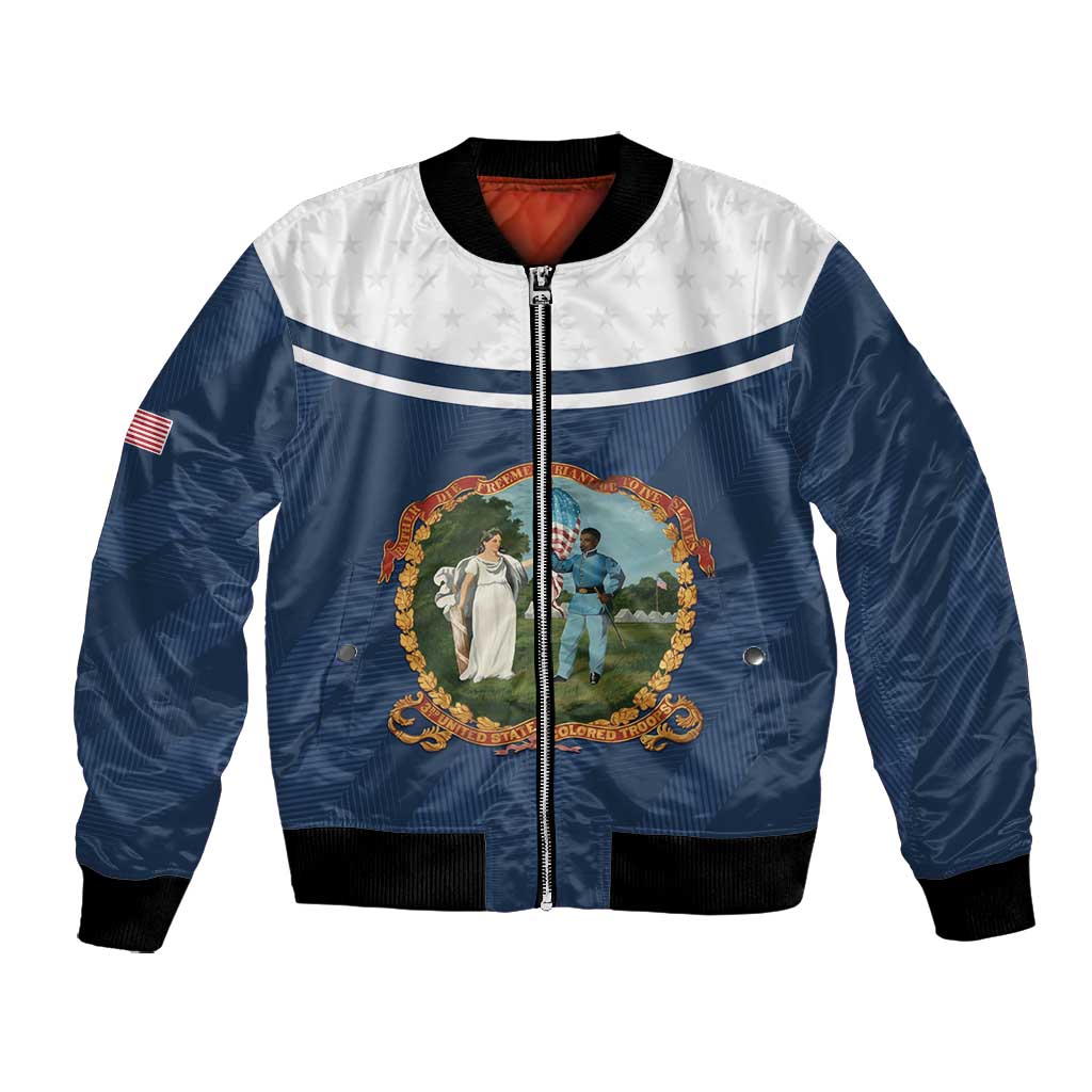 Personalized 3rd United States Colored Troops Bomber Jacket E Pluribus Unum - Wonder Print Shop
