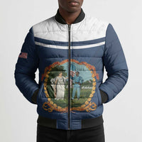 Personalized 3rd United States Colored Troops Bomber Puffer Jacket E Pluribus Unum - Wonder Print Shop