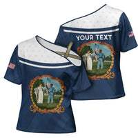 Personalized 3rd United States Colored Troops Cross Shoulder Shirt E Pluribus Unum - Wonder Print Shop