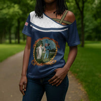 Personalized 3rd United States Colored Troops Cross Shoulder Shirt E Pluribus Unum - Wonder Print Shop