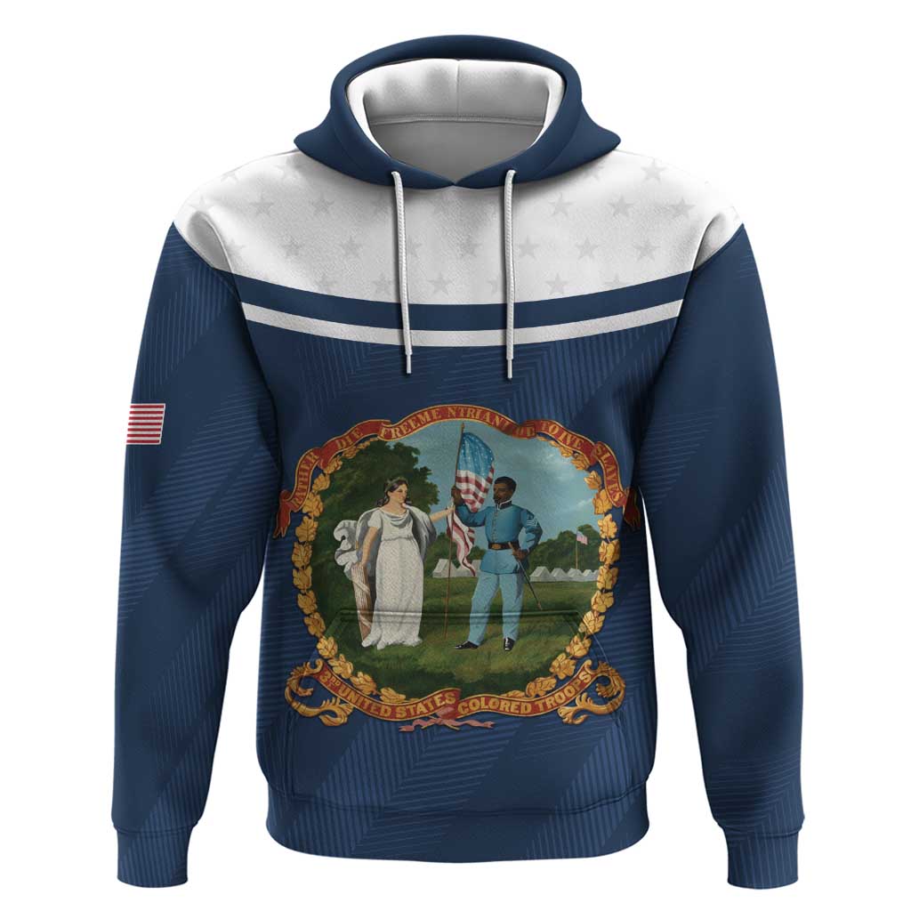 Personalized 3rd United States Colored Troops Hoodie E Pluribus Unum - Wonder Print Shop