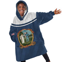 Personalized 3rd United States Colored Troops Kid Wearable Blanket Hoodie E Pluribus Unum - Wonder Print Shop