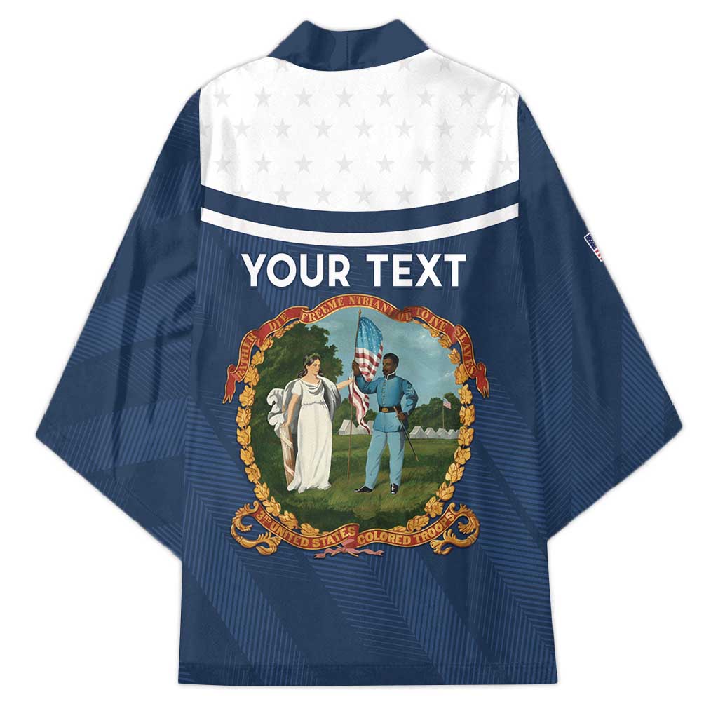 Personalized 3rd United States Colored Troops Kimono E Pluribus Unum - Wonder Print Shop