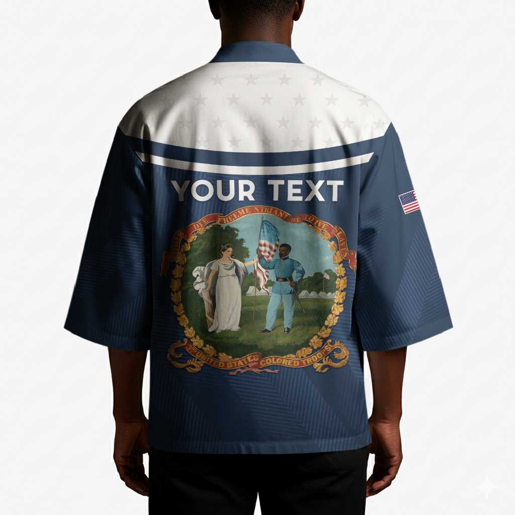 Personalized 3rd United States Colored Troops Kimono E Pluribus Unum - Wonder Print Shop