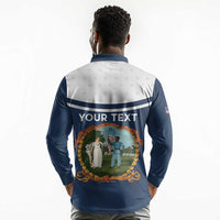 Personalized 3rd United States Colored Troops Long Sleeve Polo Shirt E Pluribus Unum - Wonder Print Shop