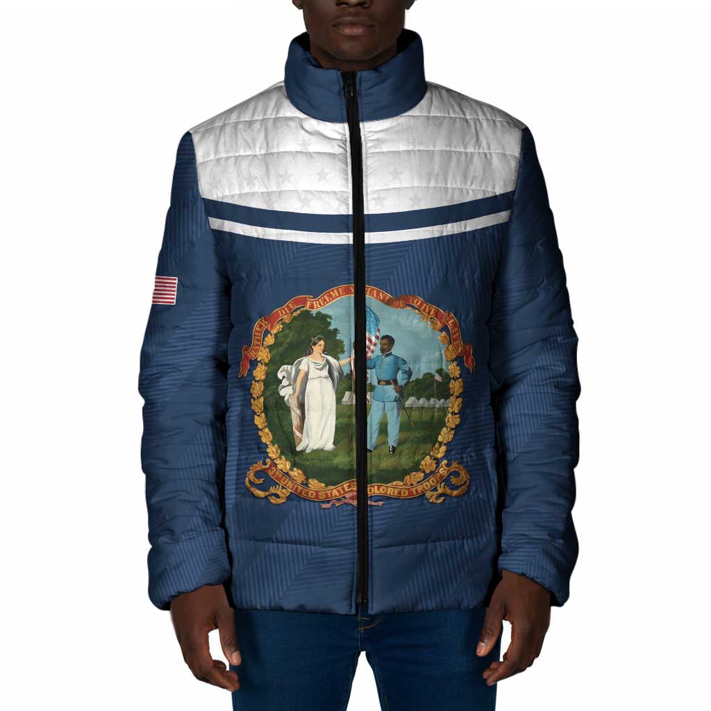 Personalized 3rd United States Colored Troops Padded Jacket E Pluribus Unum - Wonder Print Shop