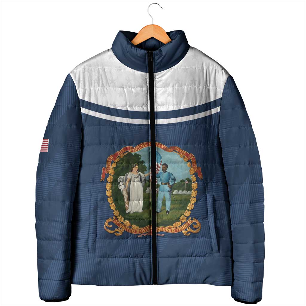 Personalized 3rd United States Colored Troops Padded Jacket E Pluribus Unum - Wonder Print Shop