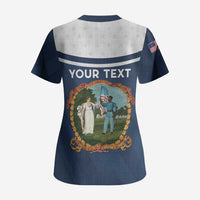 Personalized 3rd United States Colored Troops Scrub Top E Pluribus Unum - Wonder Print Shop