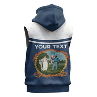 Personalized 3rd United States Colored Troops Sleeveless Zip Hoodie E Pluribus Unum - Wonder Print Shop