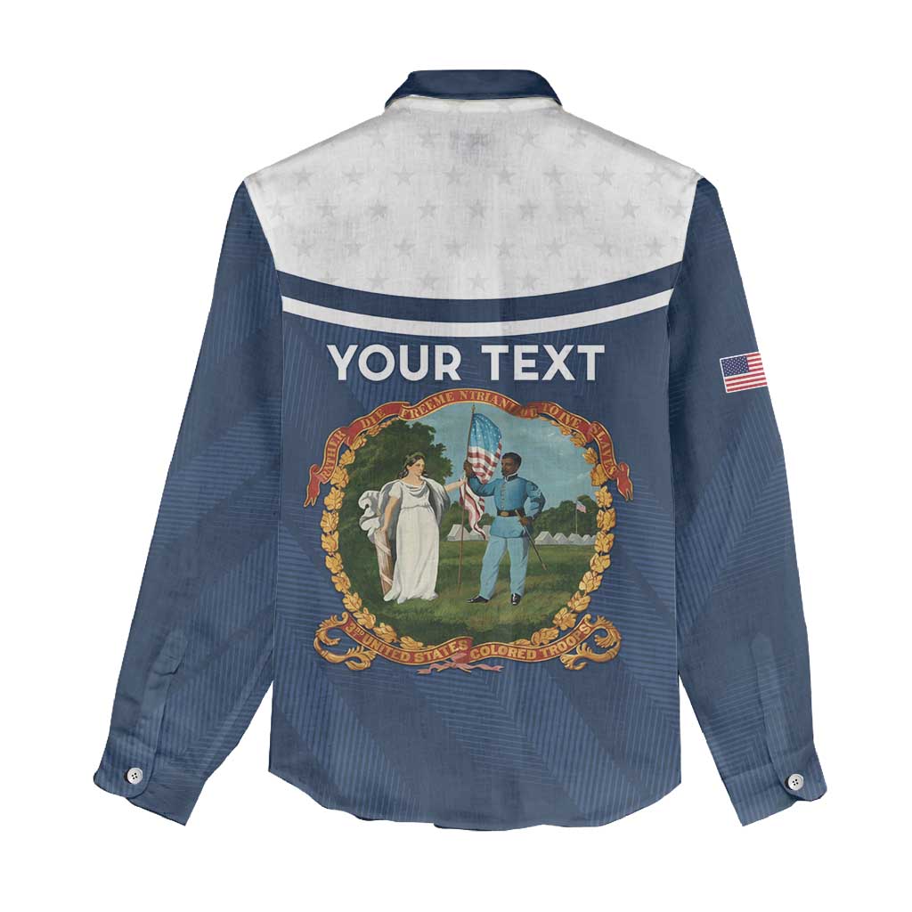 Personalized 3rd United States Colored Troops Women Casual Shirt E Pluribus Unum - Wonder Print Shop