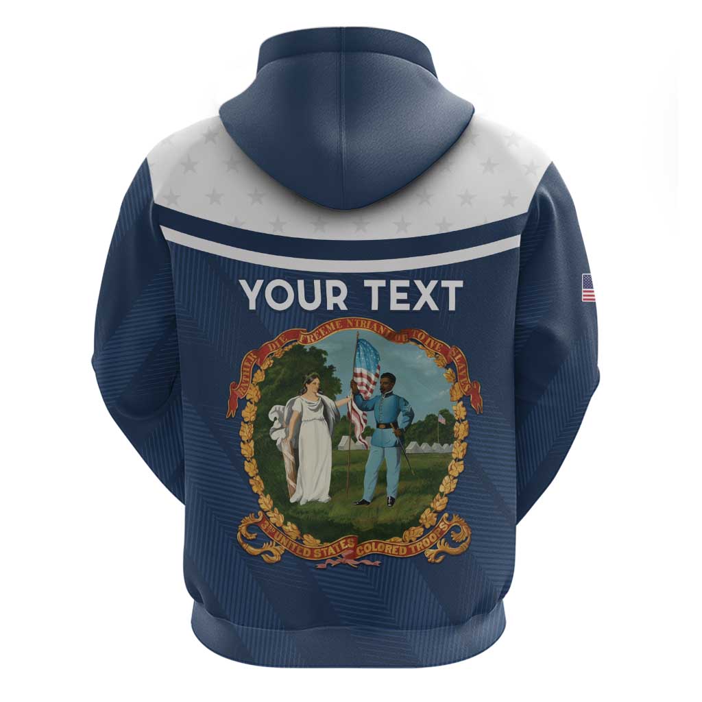 Personalized 3rd United States Colored Troops Zip Hoodie E Pluribus Unum - Wonder Print Shop