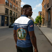 Personalized 3rd United States Colored Troops Zipper Polo Shirt E Pluribus Unum - Wonder Print Shop