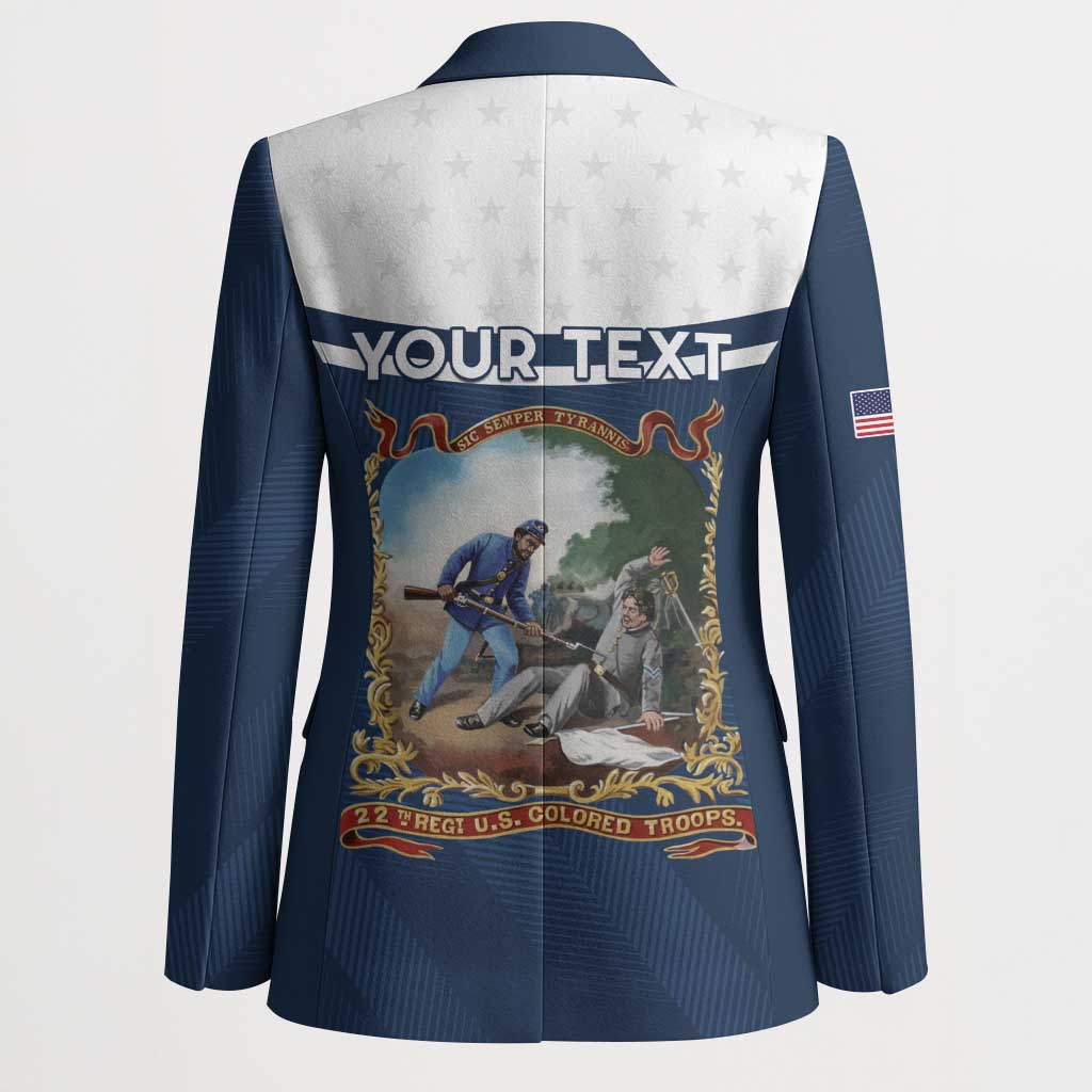 Personalized 22nd United States Colored Troops Blazer E Pluribus Unum - Wonder Print Shop