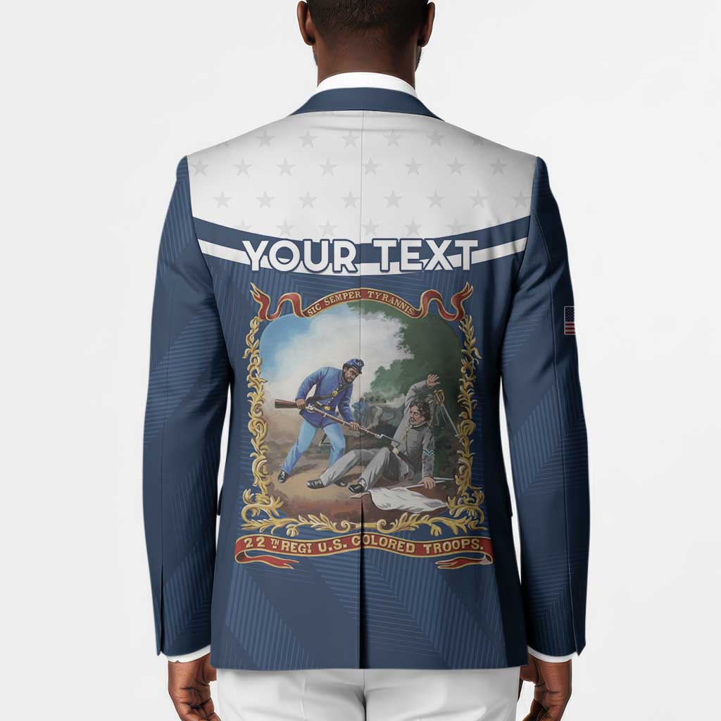 Personalized 22nd United States Colored Troops Blazer E Pluribus Unum - Wonder Print Shop